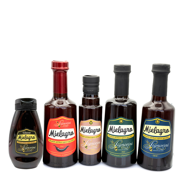 Mielagro Super Offerta prova tutti i gusti - Mielagro Classico Rosmarino Peperoncino Tartufo e Glassa di Mielagro